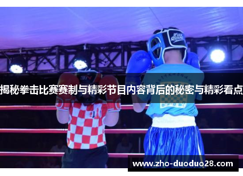 揭秘拳击比赛赛制与精彩节目内容背后的秘密与精彩看点