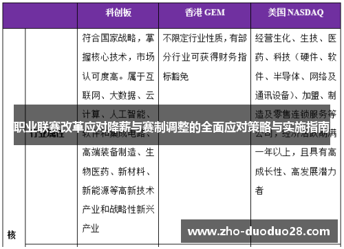 职业联赛改革应对降薪与赛制调整的全面应对策略与实施指南 职业联赛改革应对降薪与赛制调整的全面应对策略与实施指南
